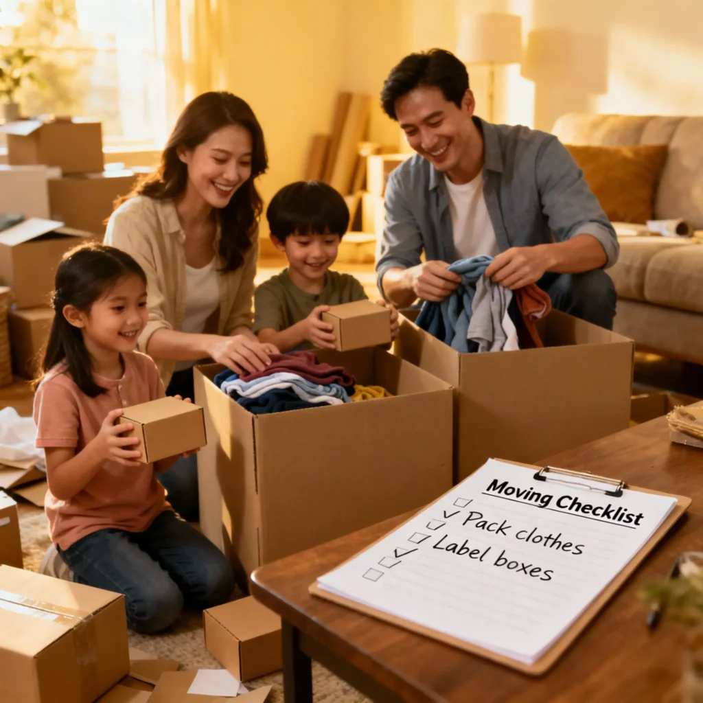 Moving with Kids Checklist 1 Moving with Kids Checklist